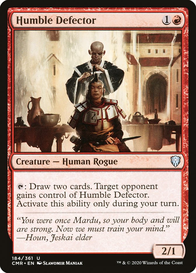 Humble Defector [Commander Legends] Magic: The Gathering