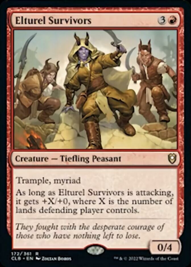 Elturel Survivors [Commander Legends: Battle for Baldur's Gate] Magic: The Gathering