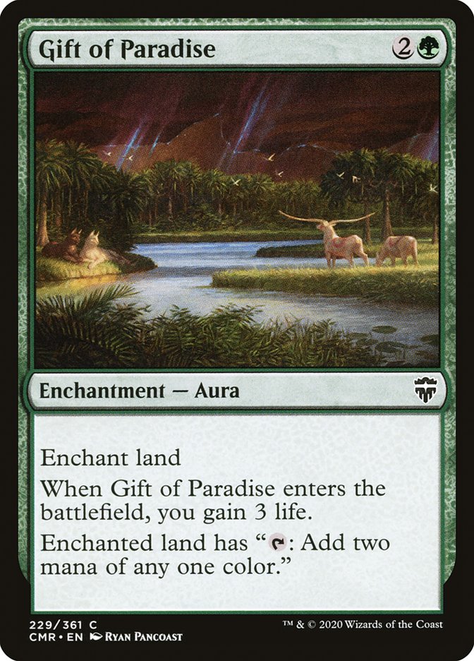 Gift of Paradise [Commander Legends] Magic: The Gathering