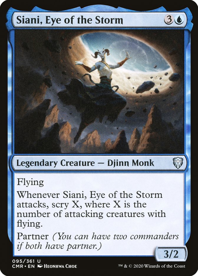 Siani, Eye of the Storm [Commander Legends] Magic: The Gathering