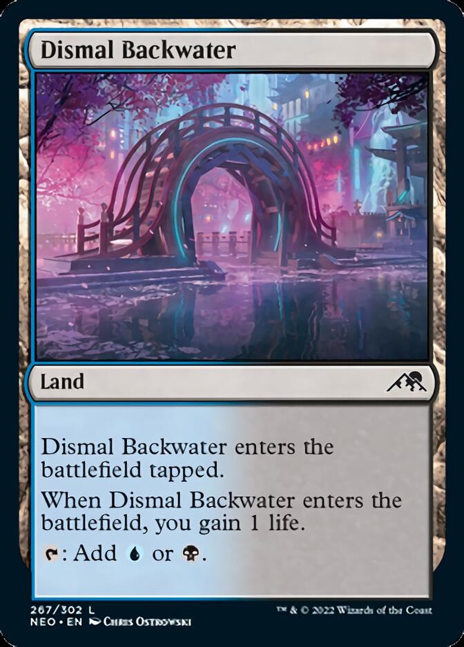 Dismal Backwater [Kamigawa: Neon Dynasty] Magic: The Gathering