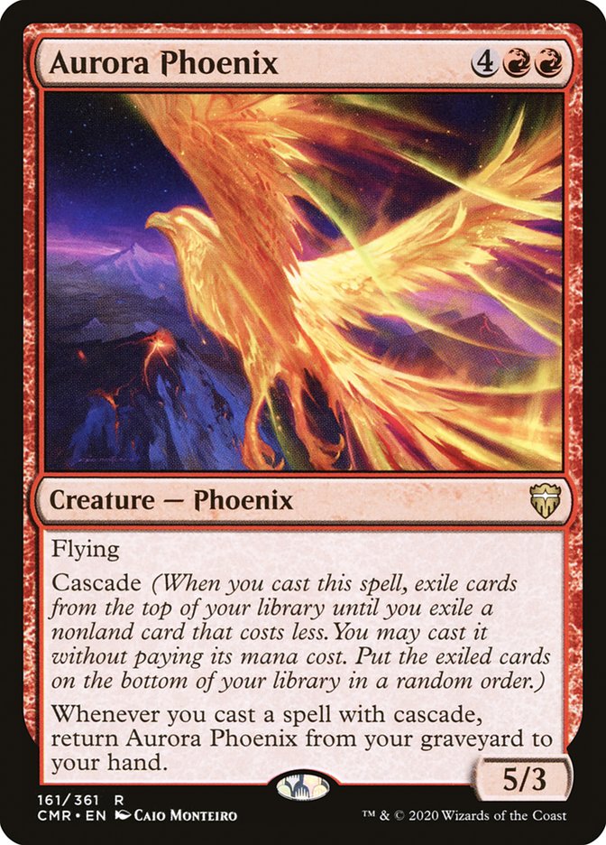 Aurora Phoenix [Commander Legends] Magic: The Gathering