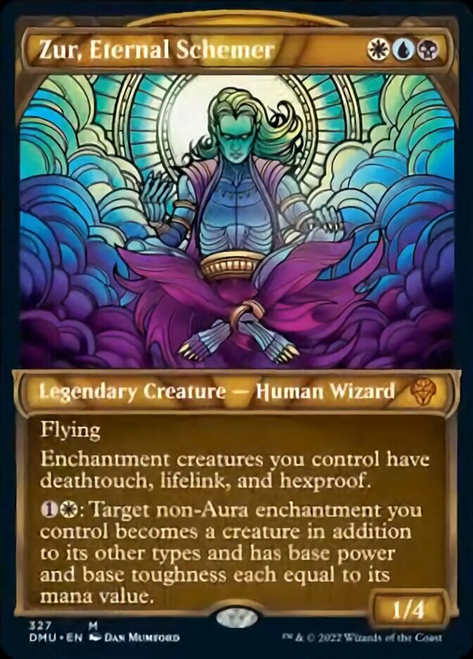 Zur, Eternal Schemer (Showcase) [Dominaria United] Magic: The Gathering