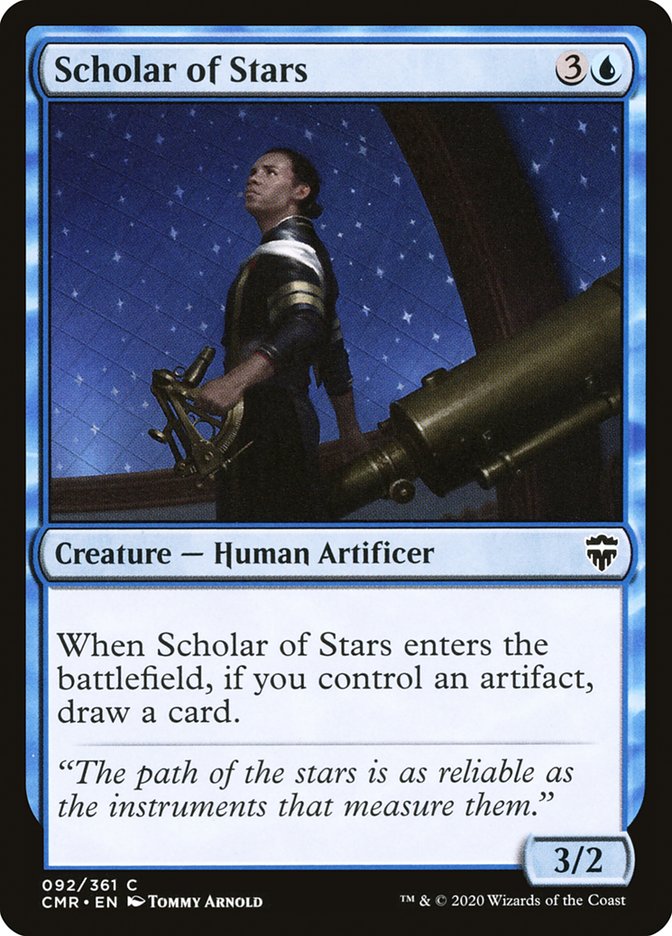 Scholar of Stars [Commander Legends] Magic: The Gathering