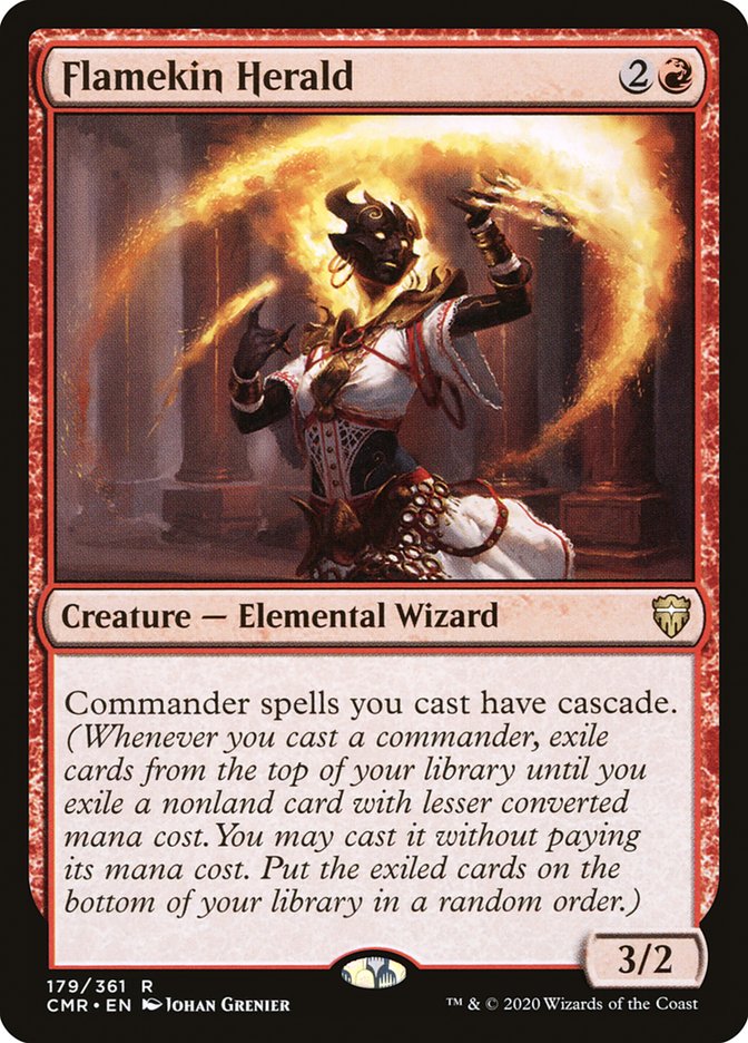 Flamekin Herald [Commander Legends] Magic: The Gathering