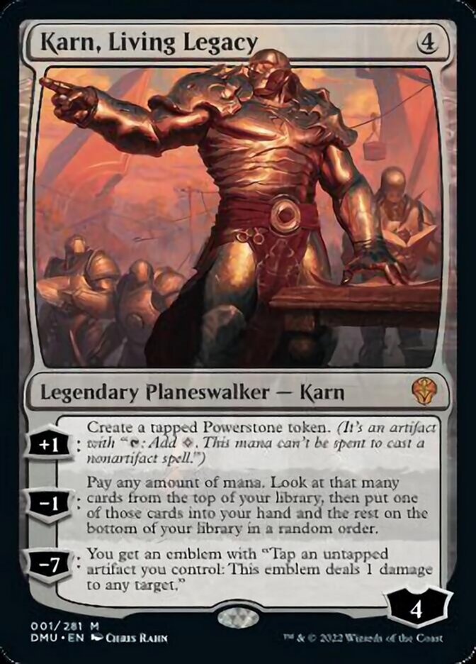 Karn, Living Legacy [Dominaria United] Magic: The Gathering