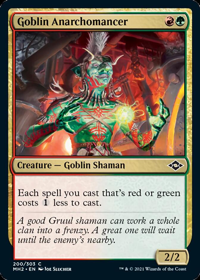 Goblin Anarchomancer [Modern Horizons 2] Magic: The Gathering