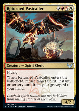 Returned Pastcaller [Strixhaven: School of Mages] Magic: The Gathering