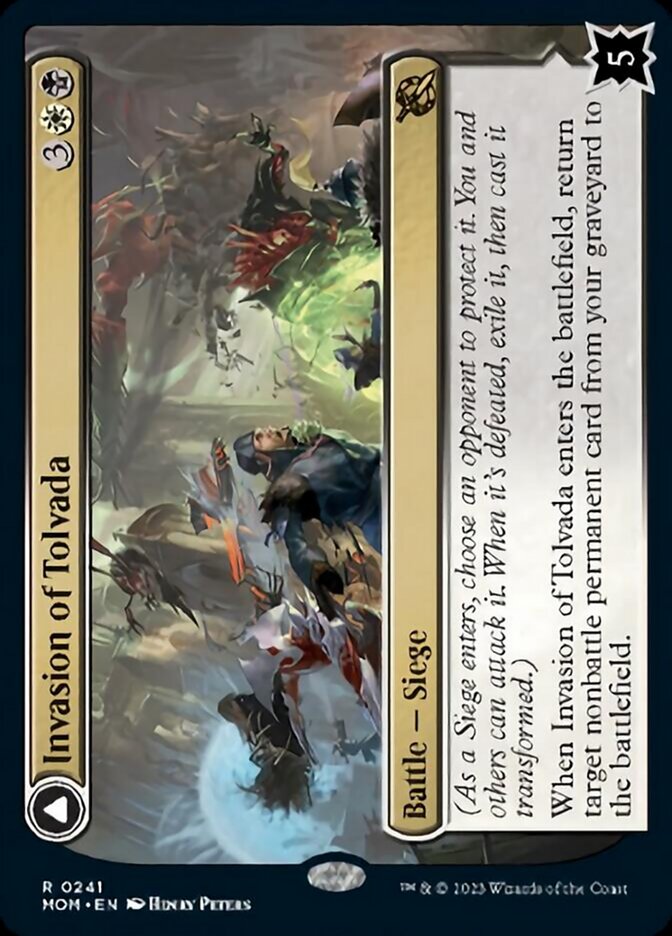 Invasion of Tolvada // The Broken Sky [March of the Machine] Magic: The Gathering