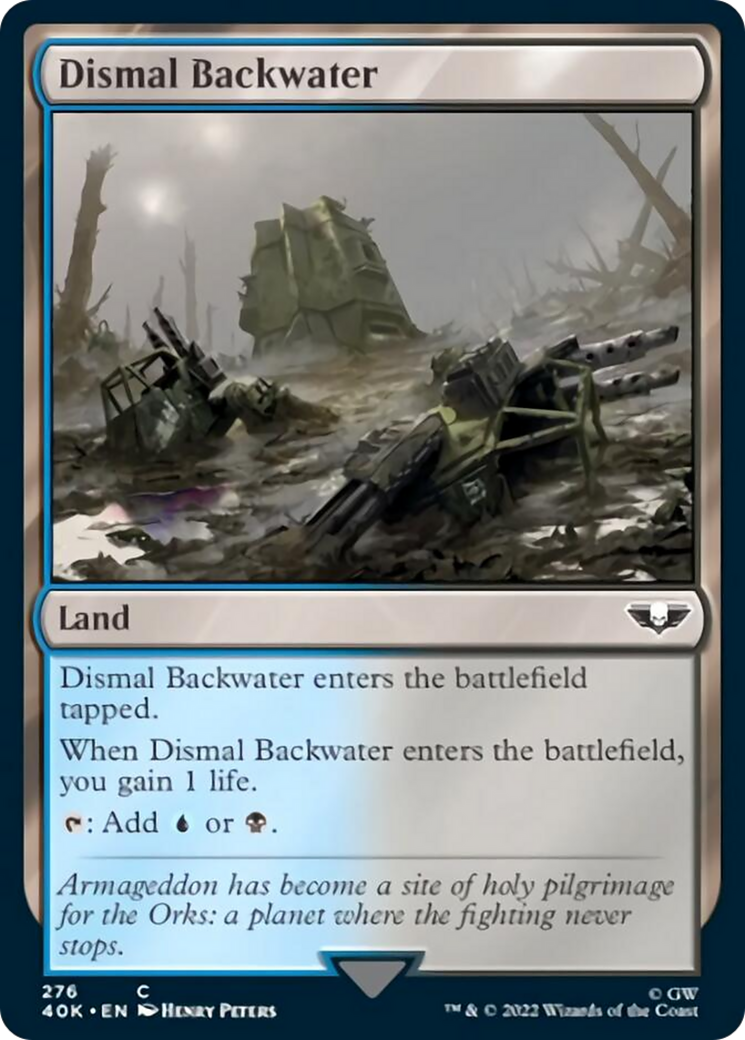 Dismal Backwater [Warhammer 40,000] Magic: The Gathering