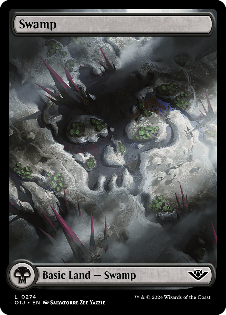 Swamp (0274) [Outlaws of Thunder Junction] Magic: The Gathering