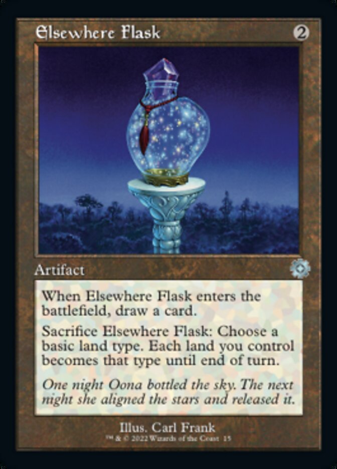 Elsewhere Flask (Retro) [The Brothers' War Retro Artifacts] Magic: The Gathering