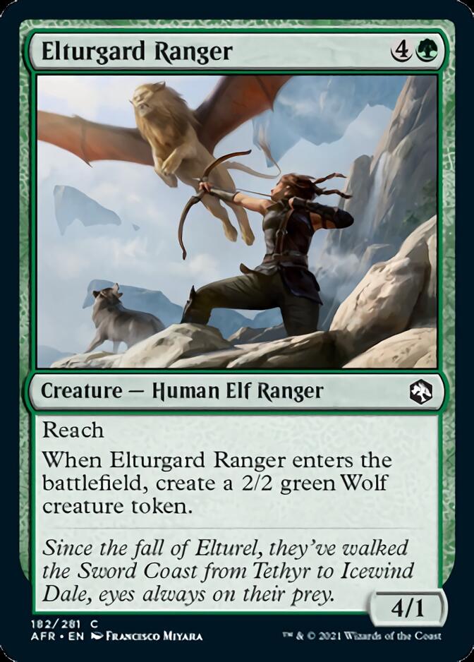 Elturgard Ranger [Dungeons & Dragons: Adventures in the Forgotten Realms] Magic: The Gathering