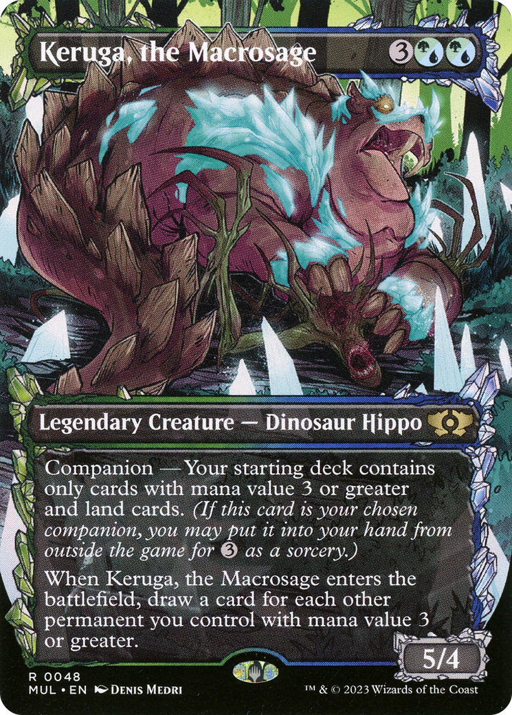 Keruga, the Macrosage [Multiverse Legends] Magic: The Gathering