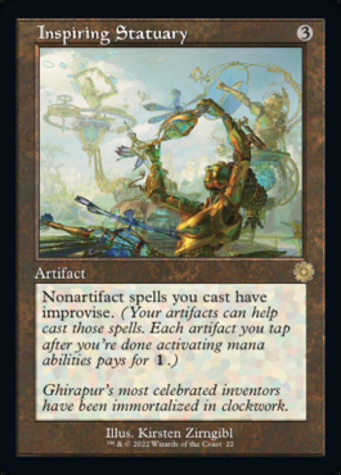 Inspiring Statuary (Retro) [The Brothers' War Retro Artifacts] Magic: The Gathering