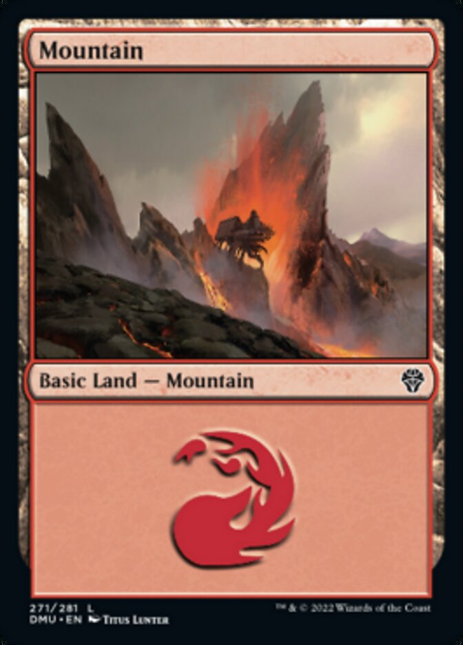 Mountain (271) [Dominaria United] Magic: The Gathering