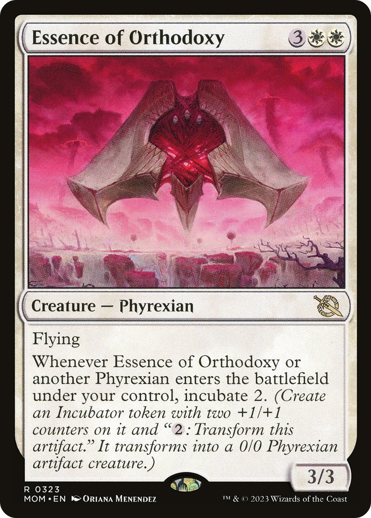 Essence of Orthodoxy [March of the Machine] Magic: The Gathering