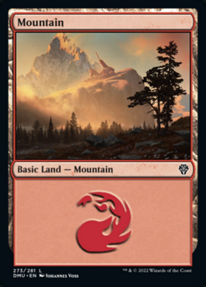 Mountain (273) [Dominaria United] Magic: The Gathering