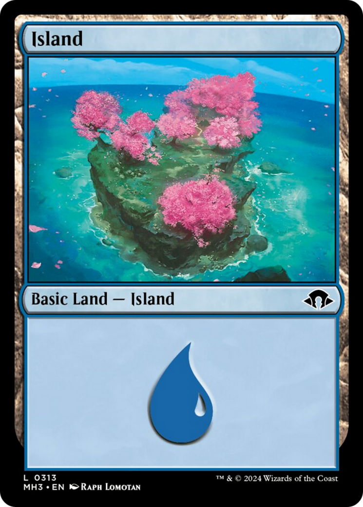 Island (0313) [Modern Horizons 3] Magic: The Gathering