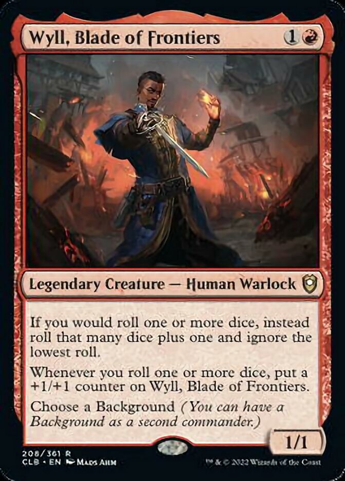 Wyll, Blade of Frontiers [Commander Legends: Battle for Baldur's Gate] Magic: The Gathering