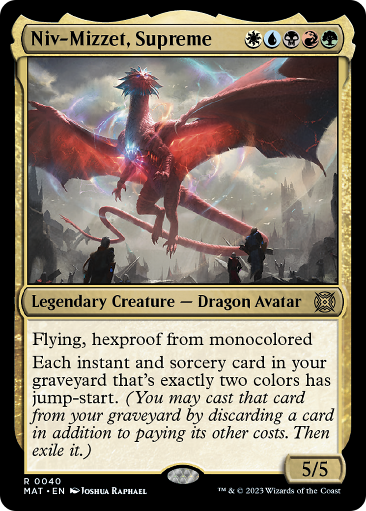 Niv-Mizzet, Supreme [March of the Machine: The Aftermath] Magic: The Gathering