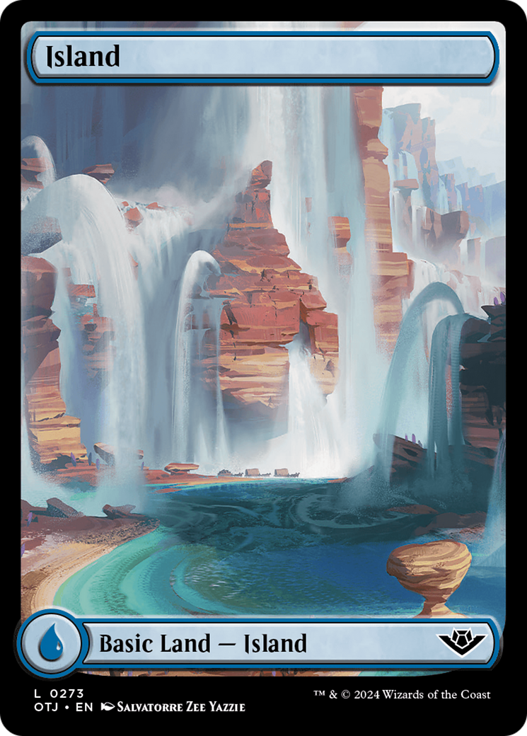 Island (0273) [Outlaws of Thunder Junction] Magic: The Gathering