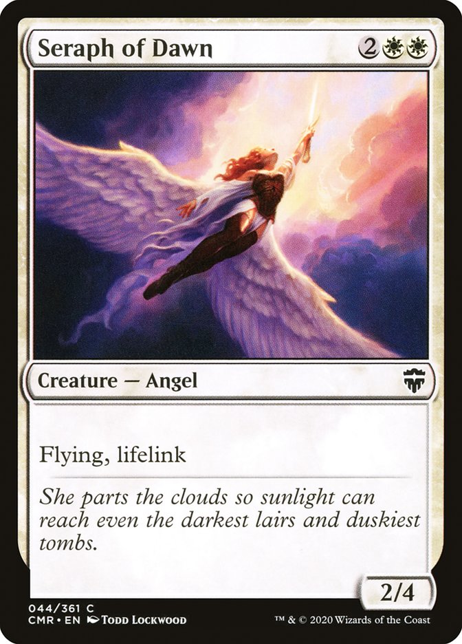 Seraph of Dawn [Commander Legends] Magic: The Gathering