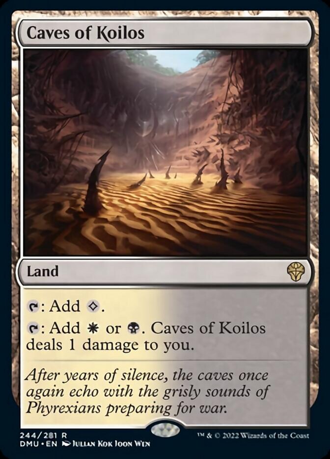 Caves of Koilos [Dominaria United] Magic: The Gathering