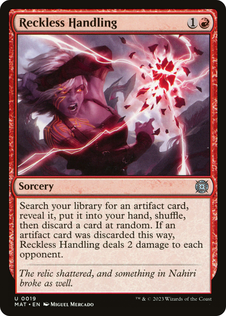 Reckless Handling [March of the Machine: The Aftermath] Magic: The Gathering