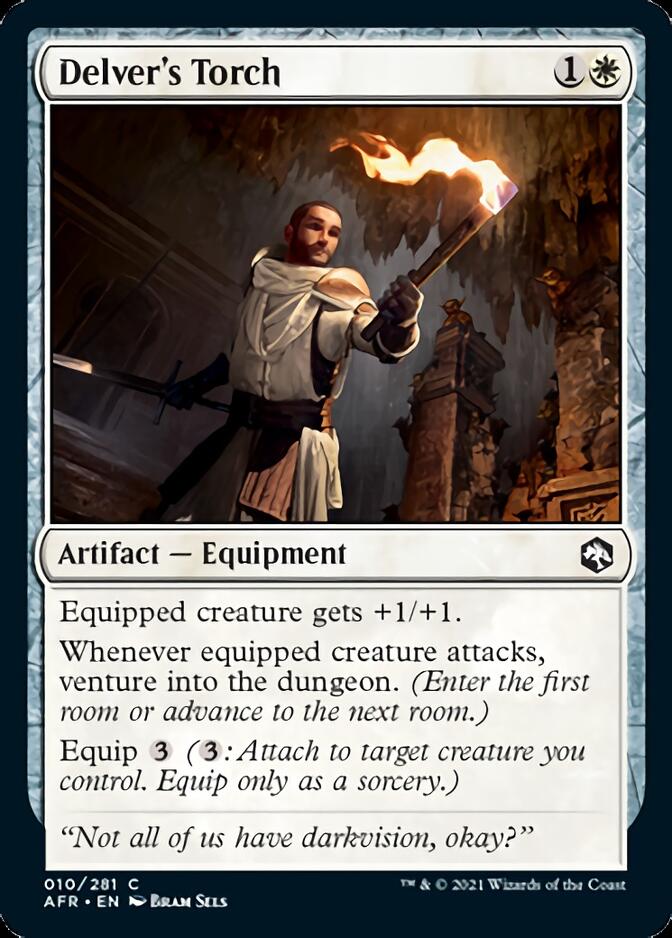 Delver's Torch [Dungeons & Dragons: Adventures in the Forgotten Realms] Magic: The Gathering