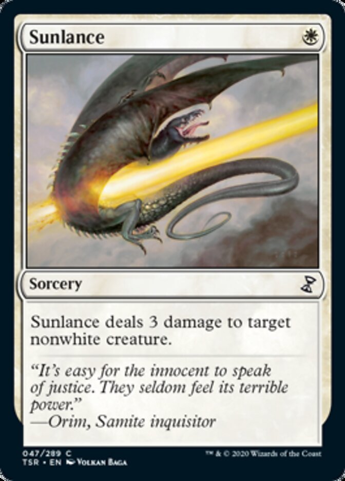 Sunlance [Time Spiral Remastered] Magic: The Gathering