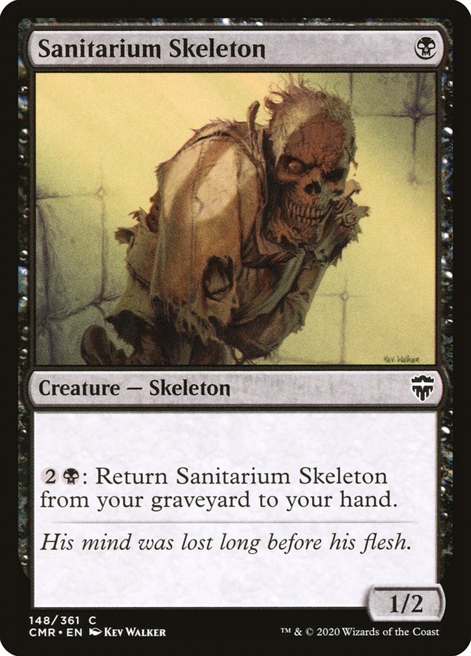 Sanitarium Skeleton [Commander Legends] Magic: The Gathering