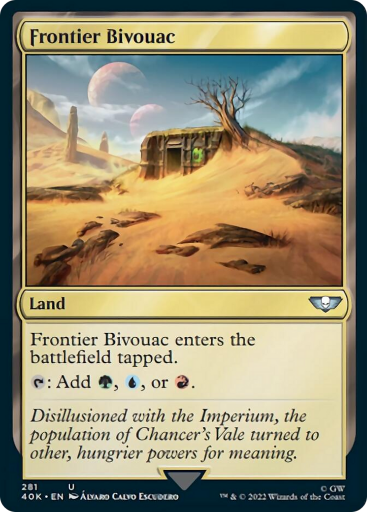 Frontier Bivouac [Warhammer 40,000] Magic: The Gathering