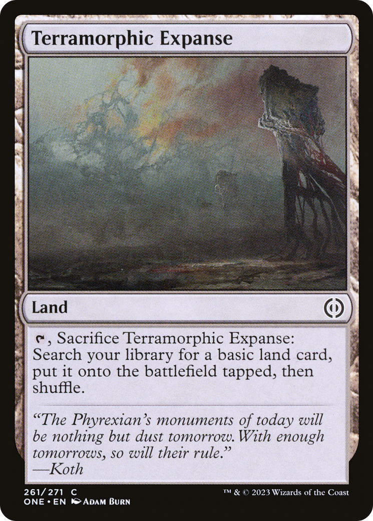 Terramorphic Expanse [Phyrexia: All Will Be One] Magic: The Gathering