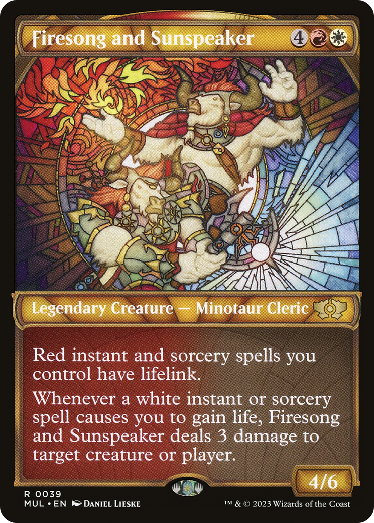 Firesong and Sunspeaker [Multiverse Legends] Magic: The Gathering