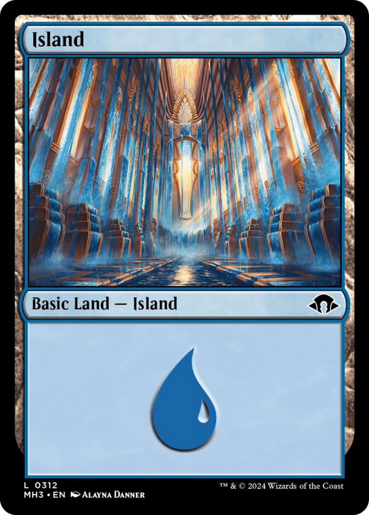 Island (0312) [Modern Horizons 3] Magic: The Gathering