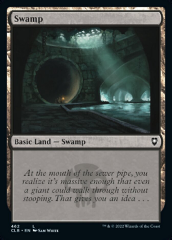 Swamp (462) [Commander Legends: Battle for Baldur's Gate] Magic: The Gathering