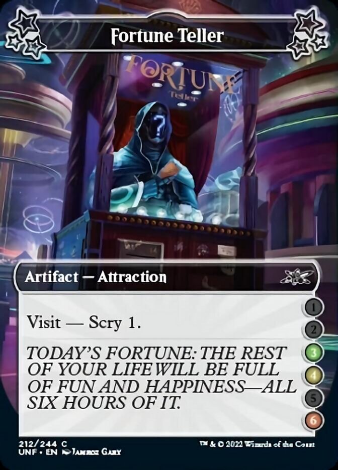 Fortune Teller (3-4-6) [Unfinity] Magic: The Gathering