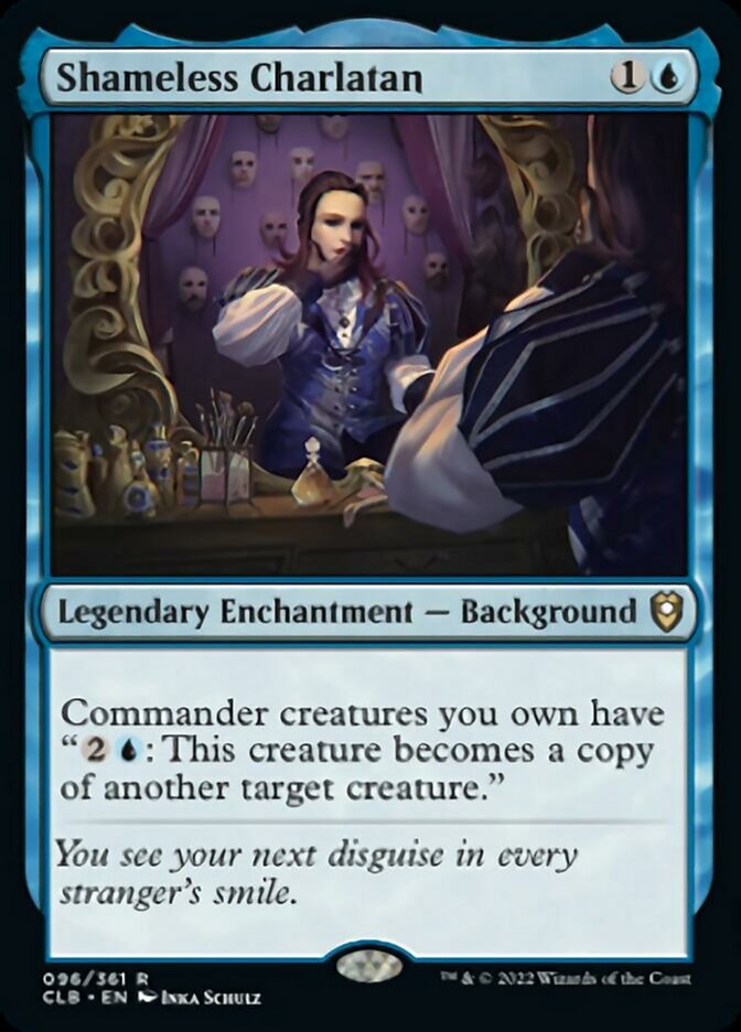 Shameless Charlatan [Commander Legends: Battle for Baldur's Gate] Magic: The Gathering