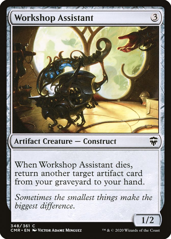 Workshop Assistant [Commander Legends] Magic: The Gathering