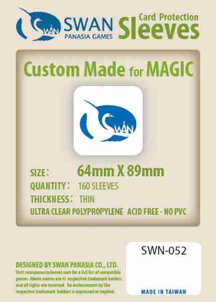 Swan Sleeves Standard Magic (64x89mm) 160 pack