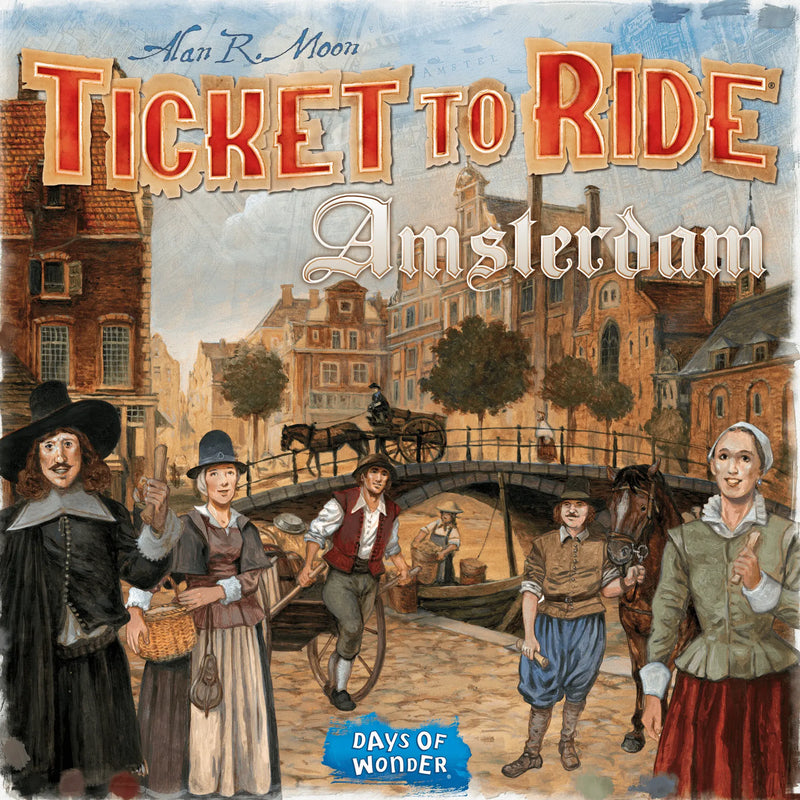 Ticket to Ride: Amsterdam - 2020 - 2-4-Players