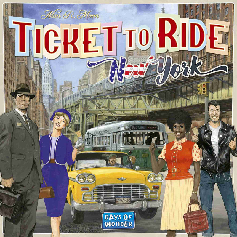 Ticket to Ride: New York - 2018 - 2-4-Players