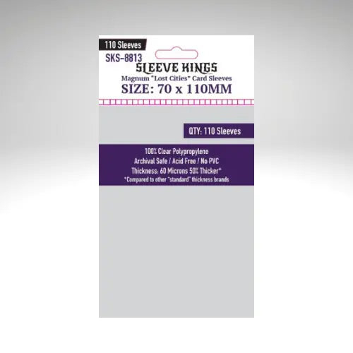 Sleeve Kings Magnum Card Sleeves (70x110mm) 110 Pack